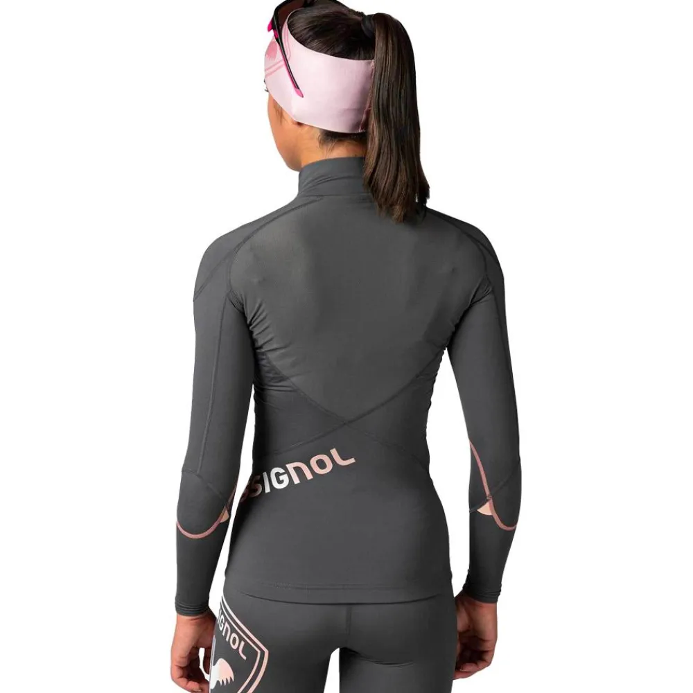 Combinaison|Combinaison<Rossignol Combinaison Nordique Haut W Infini Compression Race Top Onyx Grey
