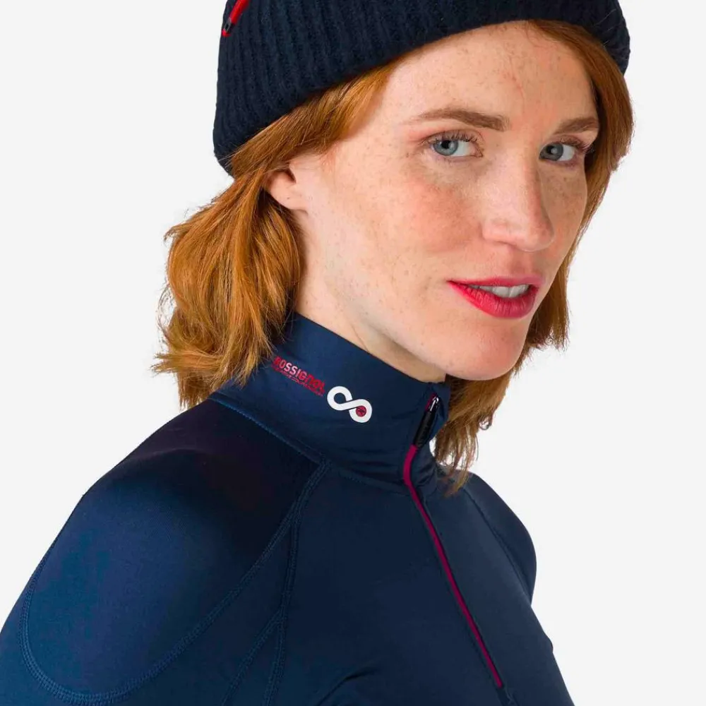 Hot Combinaison Nordique Haut W Infini Compression Race Top Dark Navy Femme Combinaison|Combinaison