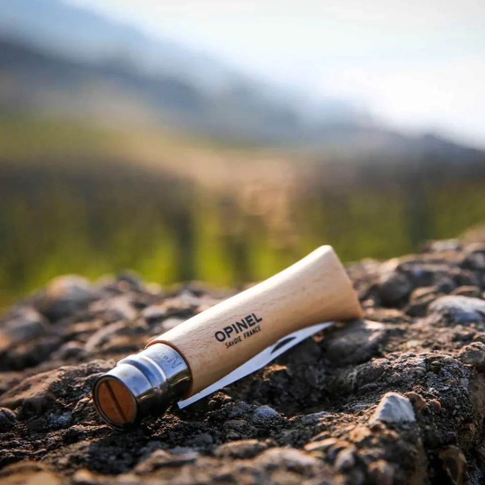 Couteaux N°10 Inox Brown Vaisselle Camping