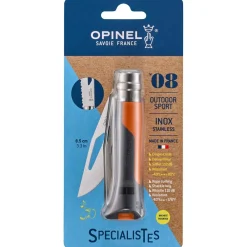 Online Couteaux N°8 Outdoor Blister Soft Orange Vaisselle Camping