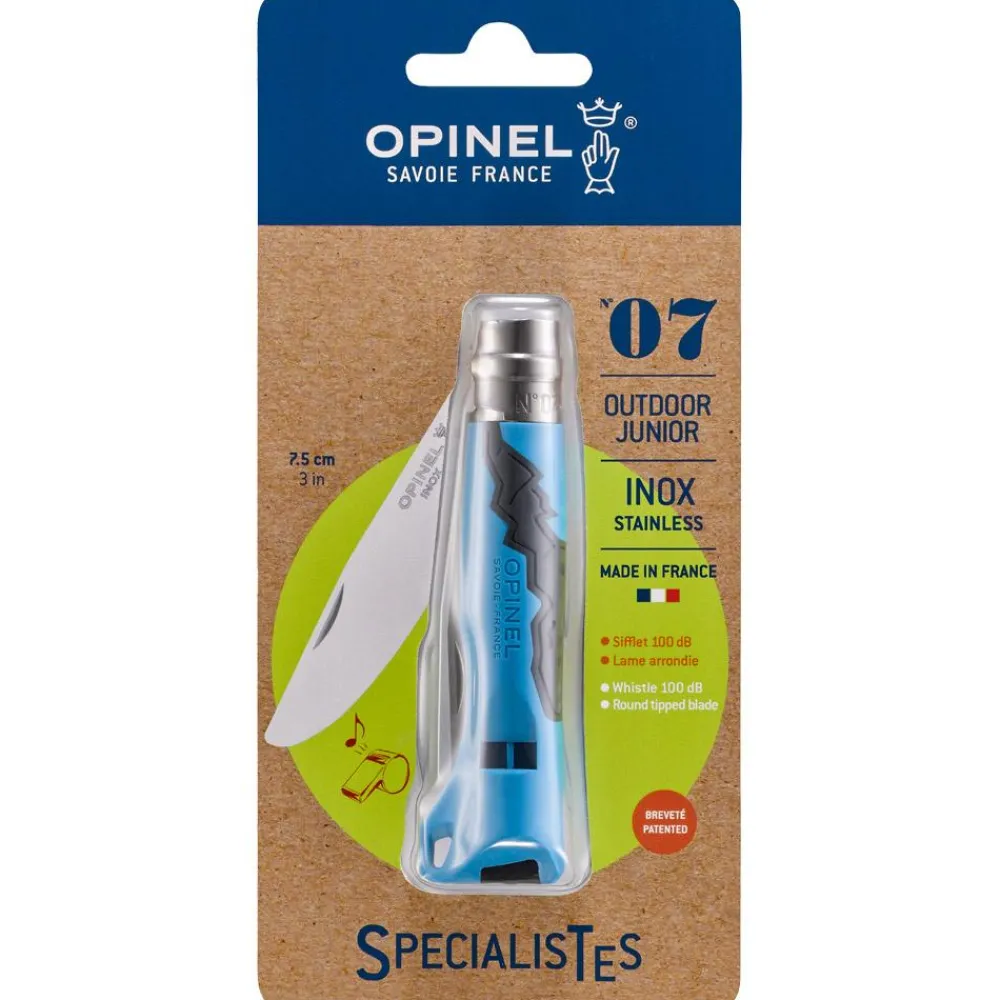 Discount Couteaux N°7 Outdoor Junior Blister Bleu Vaisselle Camping