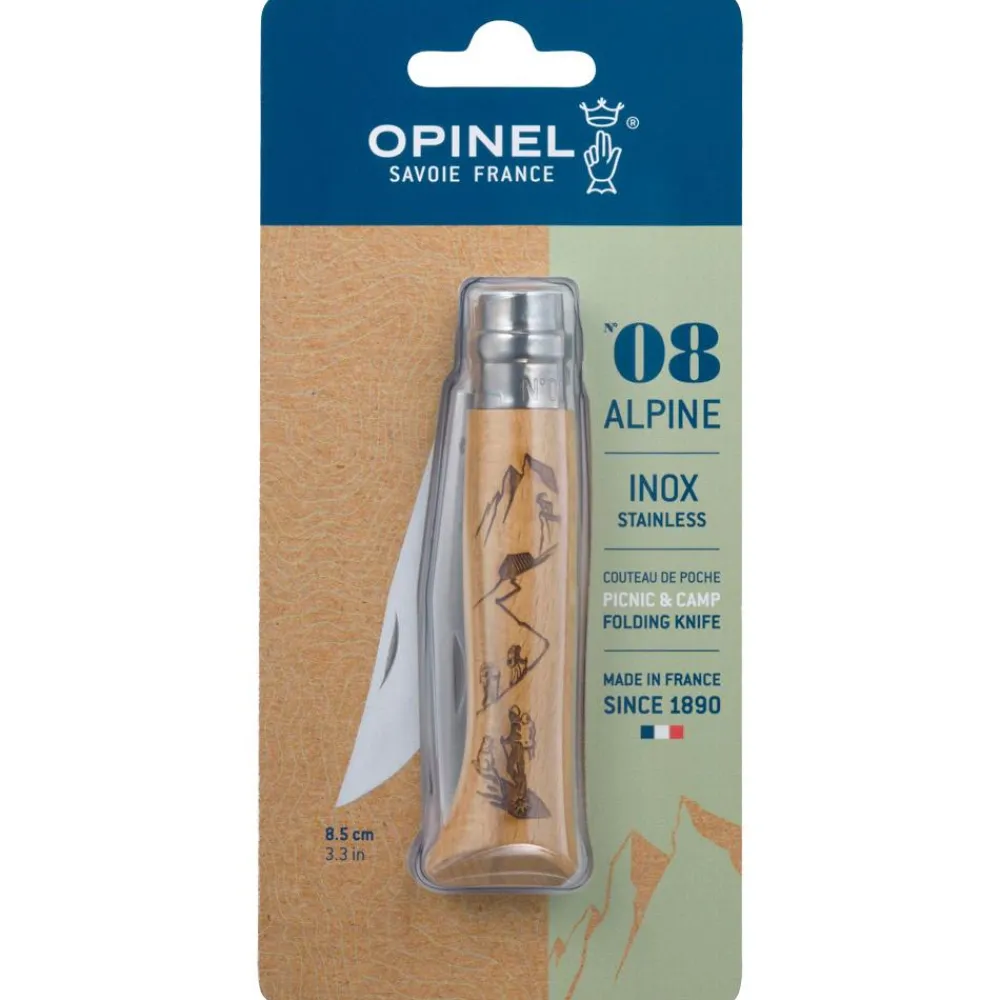 Vaisselle Camping<Opinel Couteaux N°8 Sport Grave Blister Rando