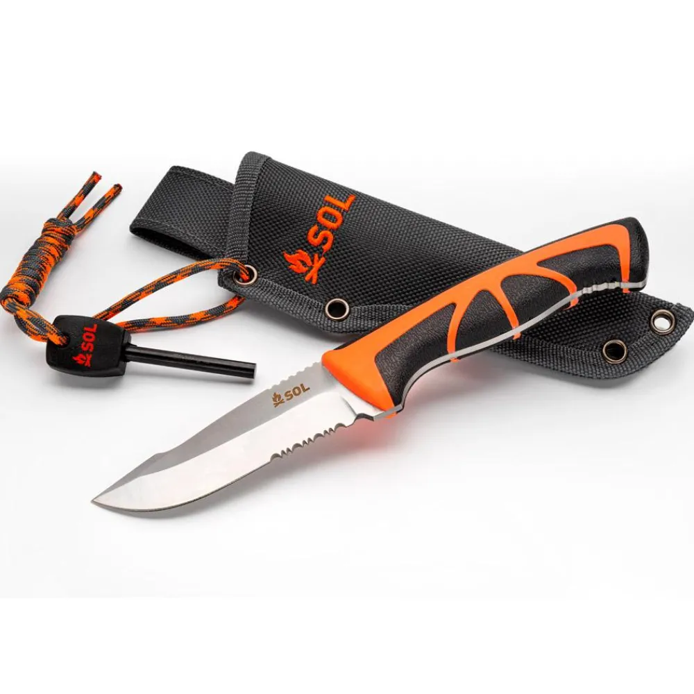 Vaisselle Camping<SOL Couteaux Stoke Field Knife Black Orang