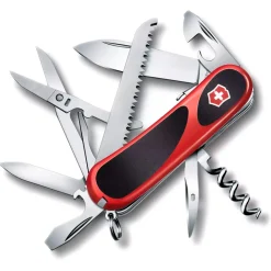 Online Couteaux Evolution S17 Grip Red Vaisselle Camping