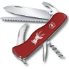 Hot Couteaux Hunter Mat Red Vaisselle Camping