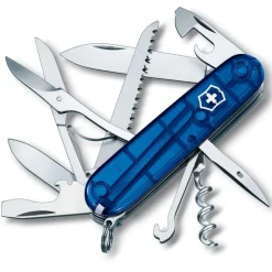 Vaisselle Camping<Victorinox Couteaux Huntsman Blue Translucide
