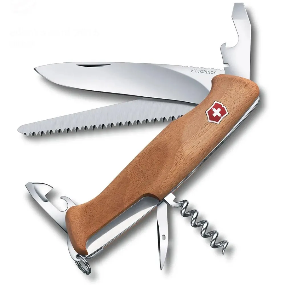 New Couteaux Rangerwood 55 Noyer Vaisselle Camping