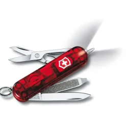 Online Couteaux Signature Lite Red Translucide Vaisselle Camping