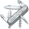 Sale Couteaux Spartan Silvertech Grey Argent Translucide Vaisselle Camping