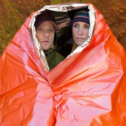 Accessoires Bivouac<SOL Couverture de survie Emergency Blanket Double Orange