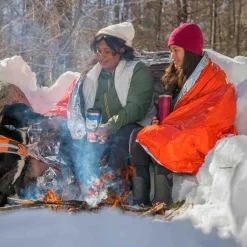 Accessoires Bivouac<SOL Couverture de survie Emergency Blanket Double Orange