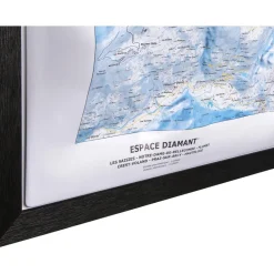 Sale Domaine Espace Diamant Les Saisies + Cadre Carte 3D