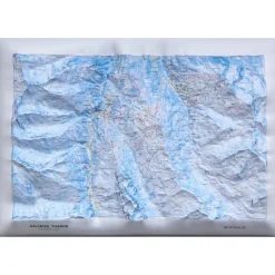 New Domaine Galibier-Thabor (Winter) + Cadre Carte 3D