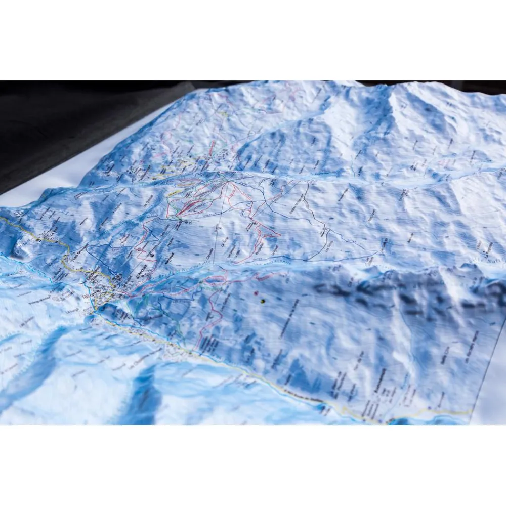 New Domaine Galibier-Thabor (Winter) + Cadre Carte 3D