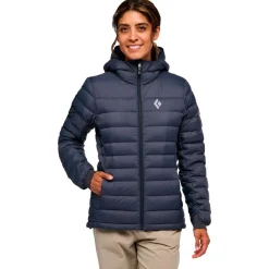 Discount Doudoune W Access Down Hoody Charcoal Femme Doudoune Femme|Doudoune Alpinisme