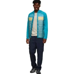 Hot Doudoune Capa Hybrid Insulated Hooded Jacket M Drizzle And Bluegrass Homme Veste De Ski|Doudoune Homme