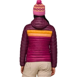 Sale Doudoune Fuego Down Hooded Jacket W Blackberry and Jam Femme Doudoune Femme|Veste De Ski