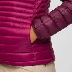 Sale Doudoune Fuego Down Hooded Jacket W Blackberry and Jam Femme Doudoune Femme|Veste De Ski