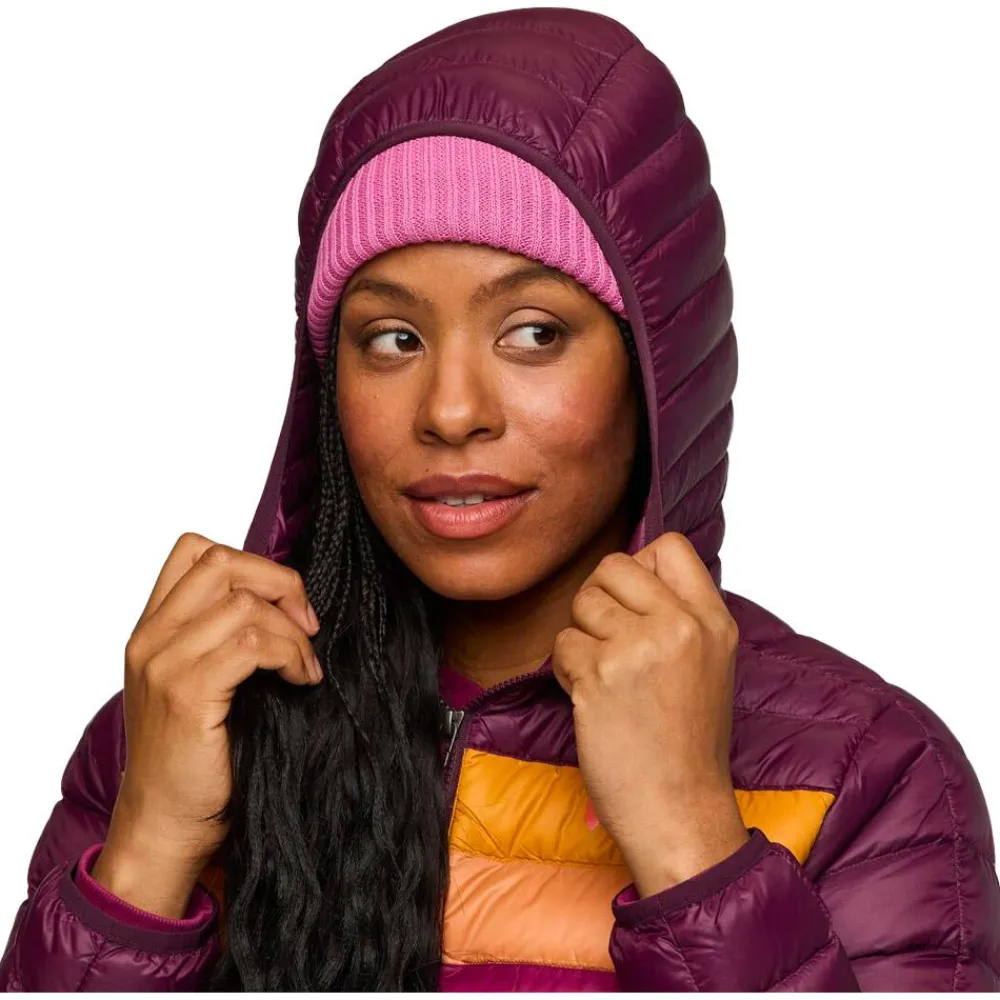 Sale Doudoune Fuego Down Hooded Jacket W Blackberry and Jam Femme Doudoune Femme|Veste De Ski