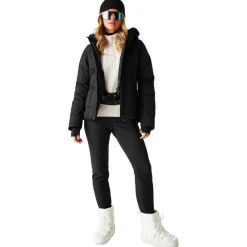 New Doudoune Glamorize VI Jacket Black Femme Veste De Ski|Doudoune Femme