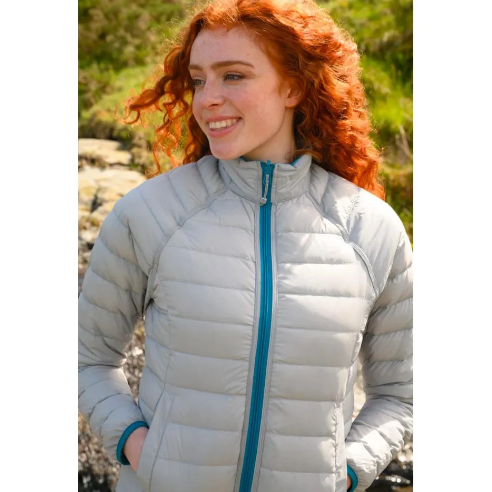 Doudoune Polar Women Light Petrol Soft Grey Femme Veste De Ski|Doudoune Femme