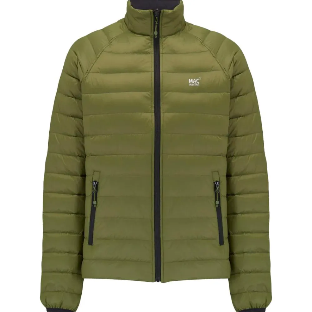 Doudoune Homme|Veste De Ski<MAC IN A SAC Doudoune Polar Men Khaki Black
