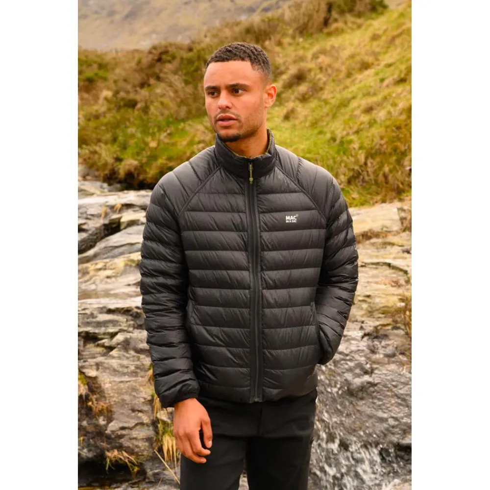 Doudoune Homme|Veste De Ski<MAC IN A SAC Doudoune Polar Men Khaki Black