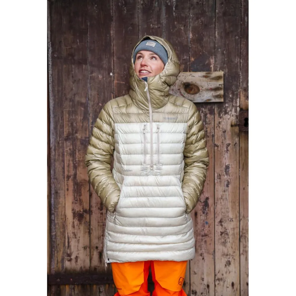 Veste De Ski Femme|Doudoune Femme<Norrona Doudoune Lofoten Down 800 Anorak W Oatmeal