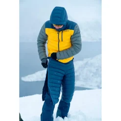 Sale Doudoune Lyngen Down850 Hood Golden Palm Homme Veste De Ski|Doudoune Homme