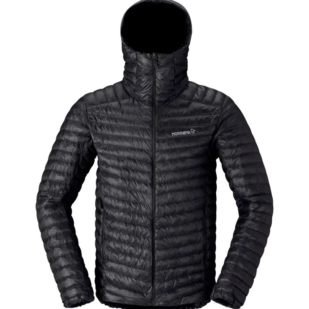 Doudoune Homme|Doudoune Alpinisme<Norrona Doudoune Trollveggen Down 800 Super Light Hood Caviar Black