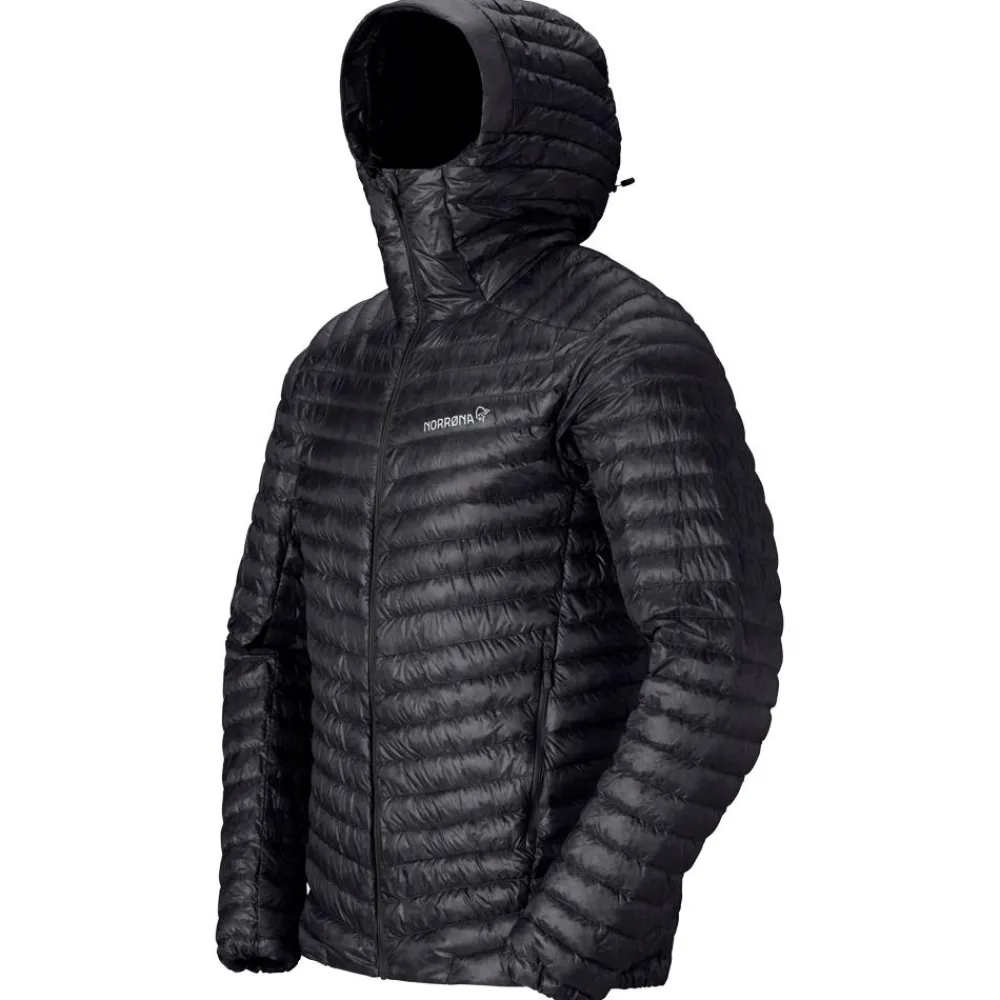 Doudoune Homme|Doudoune Alpinisme<Norrona Doudoune Trollveggen Down 800 Super Light Hood Caviar Black
