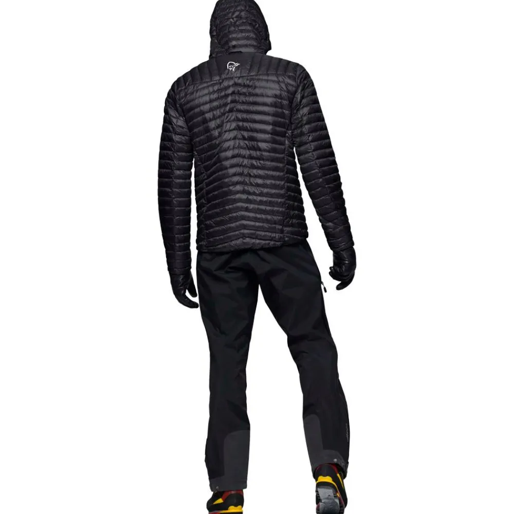 Doudoune Homme|Doudoune Alpinisme<Norrona Doudoune Trollveggen Down 800 Super Light Hood Caviar Black