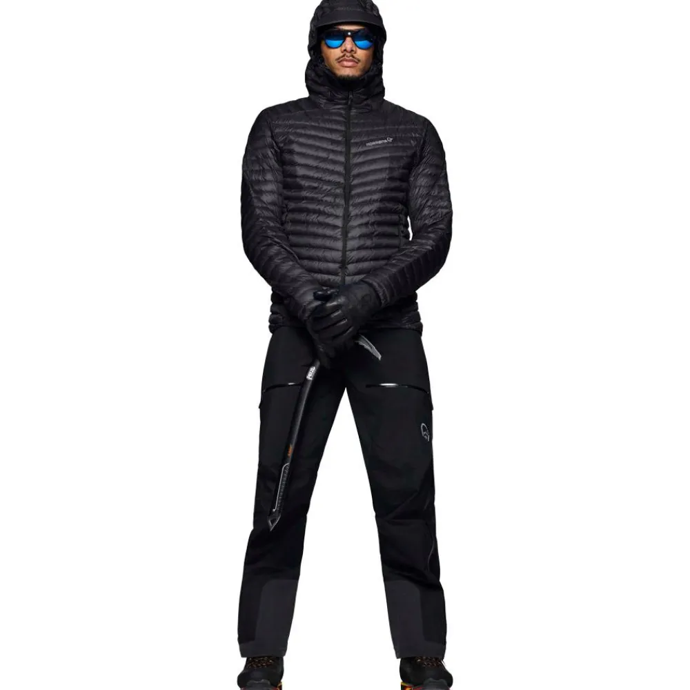 Doudoune Homme|Doudoune Alpinisme<Norrona Doudoune Trollveggen Down 800 Super Light Hood Caviar Black