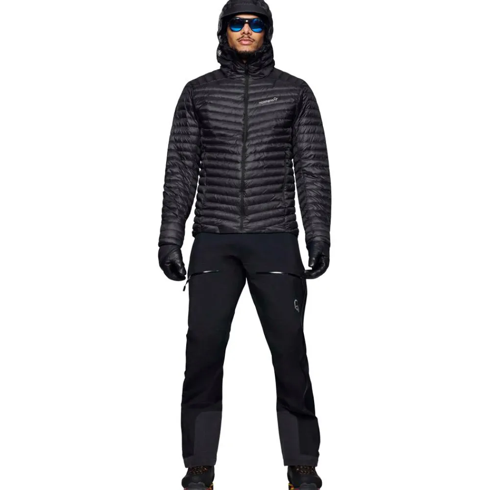 Doudoune Homme|Doudoune Alpinisme<Norrona Doudoune Trollveggen Down 800 Super Light Hood Caviar Black