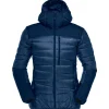 Doudoune Femme|Veste De Ski<Norrona Doudoune Women's Falketind Down750 Hood Indigo Night
