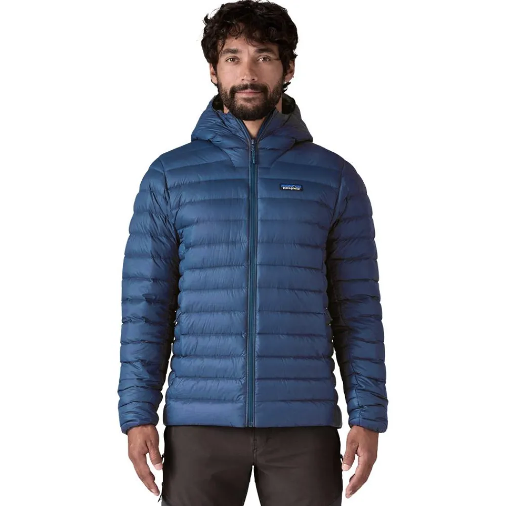 Veste De Ski|Doudoune Homme<Patagonia Doudoune Down Sweater Hoody M's Clement Blue