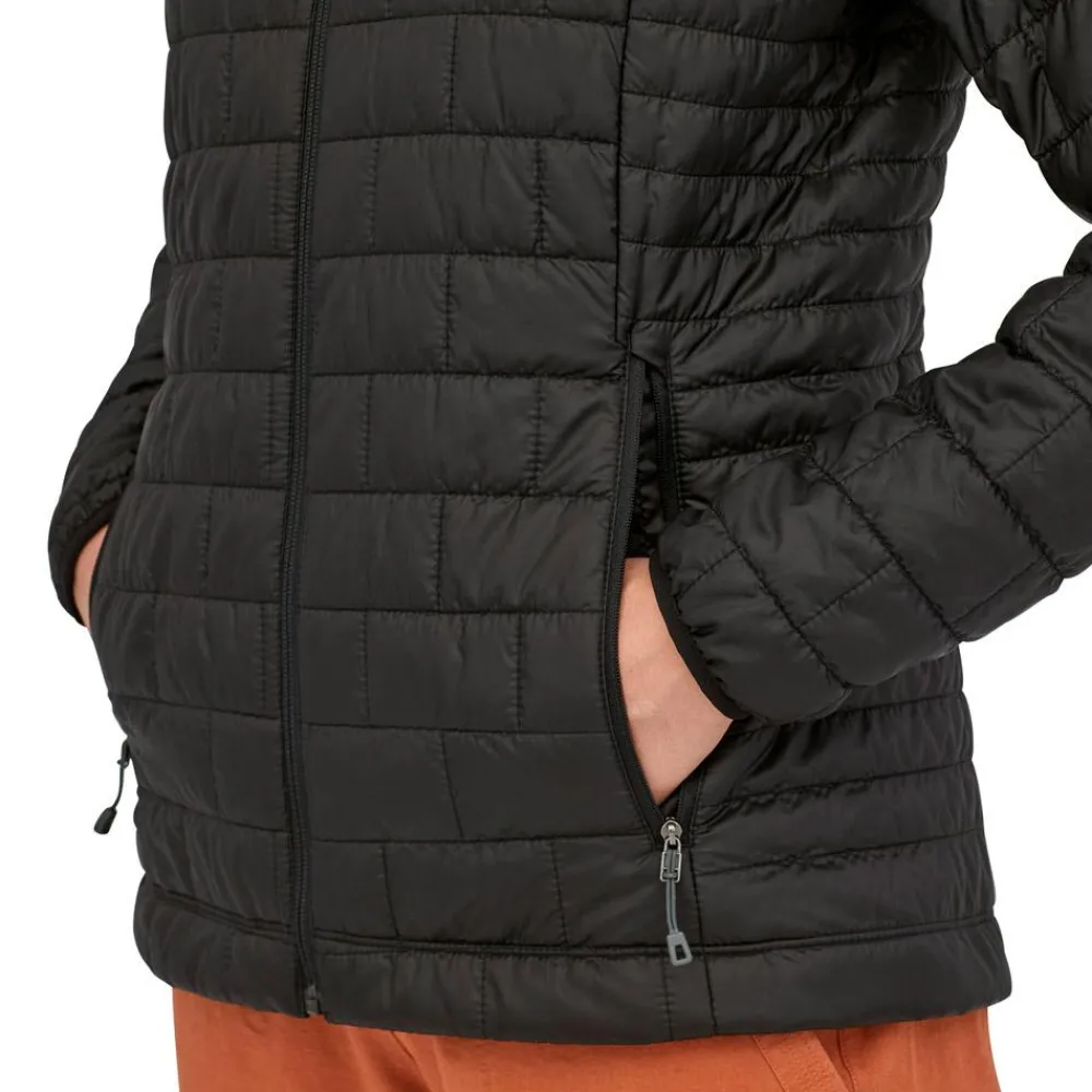 Sale Doudoune Nano Puff Hoody W's Black Femme Doudoune Femme|Doudoune Alpinisme