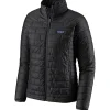 Discount Doudoune Nano Puff Jkt W's Black Femme Doudoune Femme|Doudoune Alpinisme
