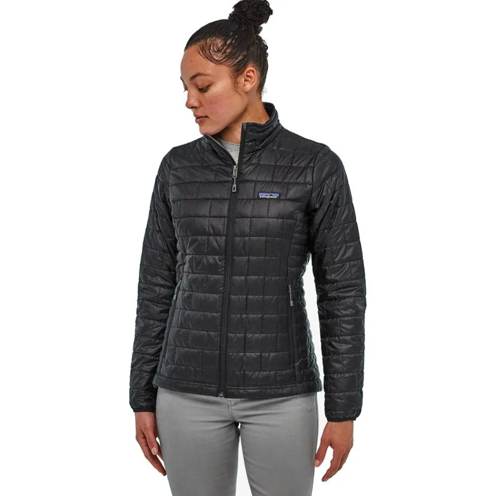 Discount Doudoune Nano Puff Jkt W's Black Femme Doudoune Femme|Doudoune Alpinisme