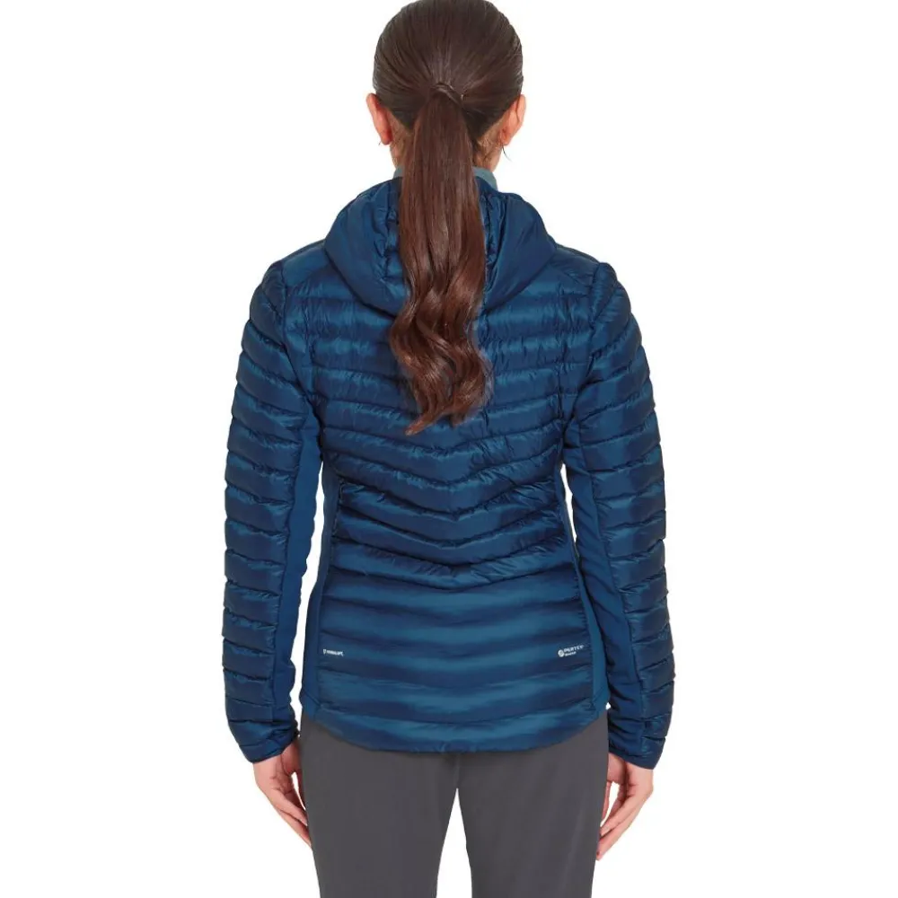 Veste De Ski|Doudoune Femme<RAB Doudoune Cirrus Flex Hoody W Tempest Blue
