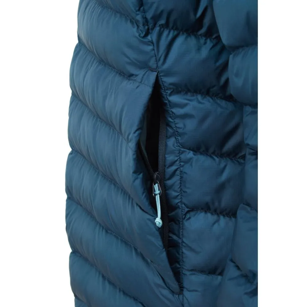 Veste De Ski|Doudoune Femme<RAB Doudoune Cirrus Flex Hoody W Tempest Blue