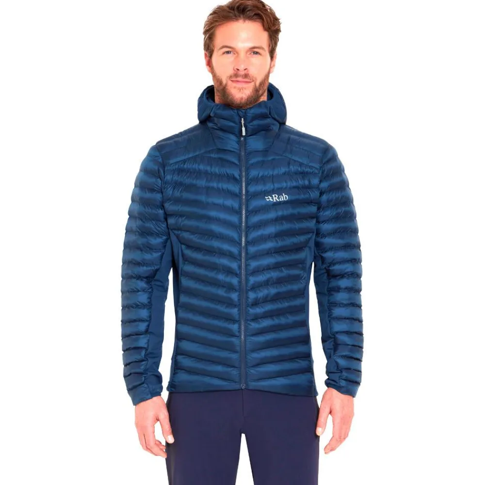 Veste De Ski|Doudoune Homme<RAB Doudoune Cirrus Flex Hoody Tempest Blue