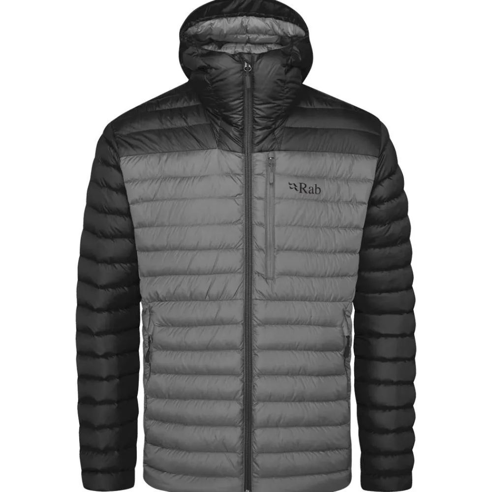 Doudoune Homme|Doudoune Alpinisme<RAB Doudoune Microlight Alpine Jkt Black Graphene