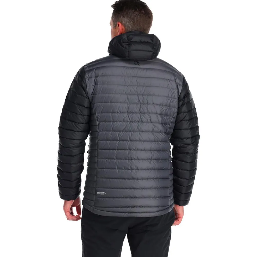 Doudoune Homme|Doudoune Alpinisme<RAB Doudoune Microlight Alpine Jkt Black Graphene