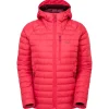 Veste De Ski|Doudoune Femme<RAB Doudoune Microlight Alpine Jacket W Watermelon