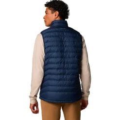 Online Doudoune Sans Manche Powder Lite II Vest Blue Homme Veste De Ski|Doudoune Homme