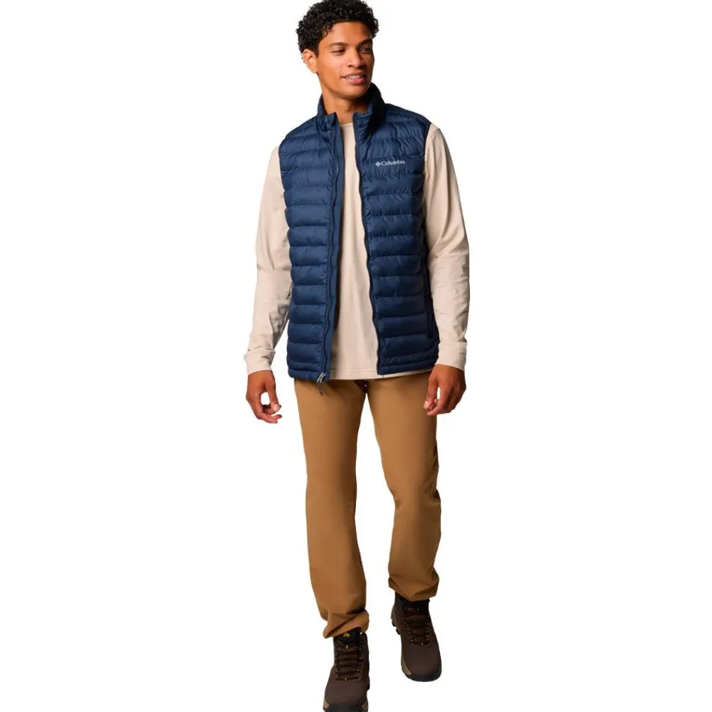 Online Doudoune Sans Manche Powder Lite II Vest Blue Homme Veste De Ski|Doudoune Homme