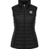 Outlet Doudoune Sans Manche Seda Noos Noir Femme Blouson - Parka|Doudoune Femme