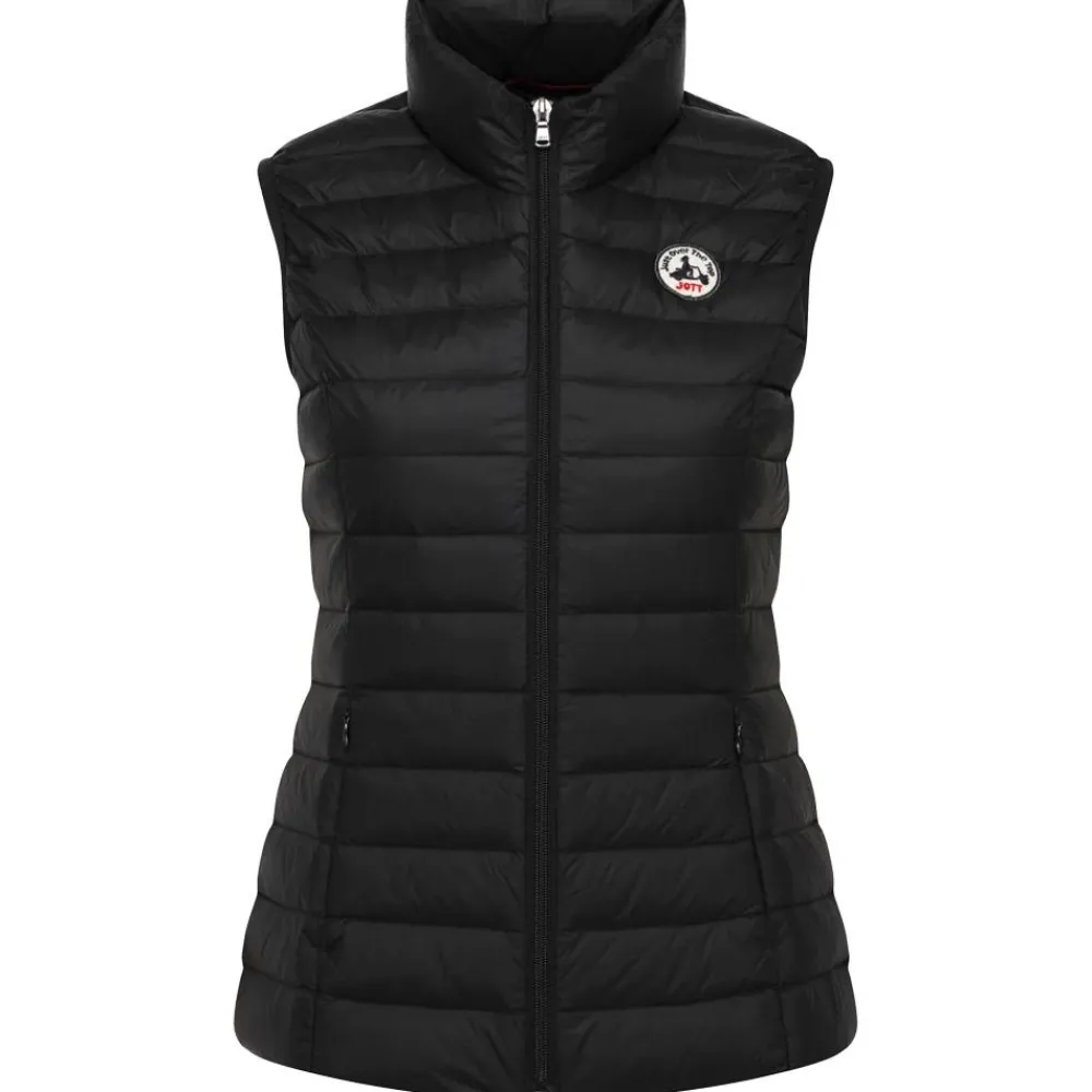 Outlet Doudoune Sans Manche Seda Noos Noir Femme Blouson - Parka|Doudoune Femme