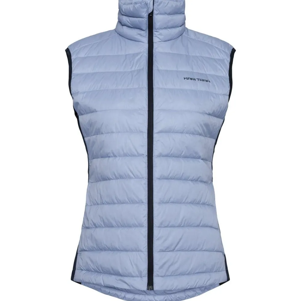New Doudoune Sans Manche Emilie Down Vest Iris Femme Veste De Ski|Doudoune Femme